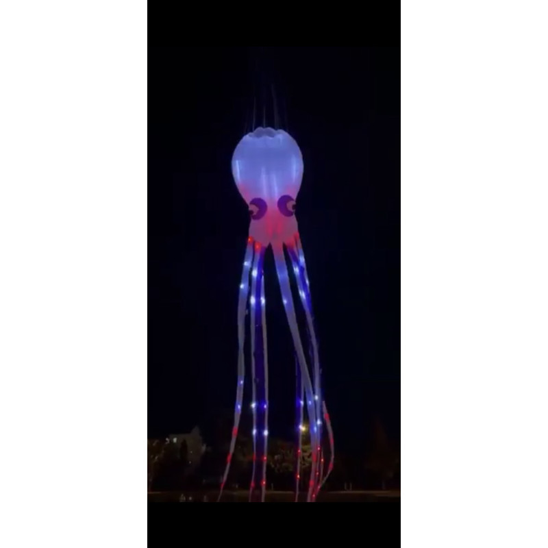 DIỀU KHÍ ĐỘNG HỌC - BẠCH TUỘC 12M (CÓ ĐÈN LED)