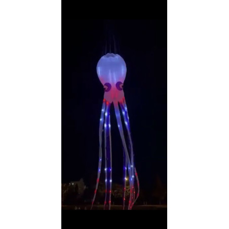 DIỀU KHÍ ĐỘNG HỌC - BẠCH TUỘC 12M (CÓ ĐÈN LED)