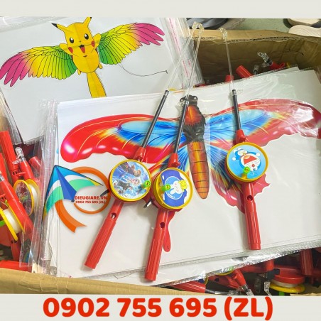 ĐỒ CHƠI DIỀU CẦN CÂU KÍCH THƯỚC 35CM - DIỀU CẦN CÂU CHO BÉ 3D - DIỀU CẦN CÂU - DIỀU VẪY CÁNH - DIỀU CẦN CÂU MINI 3D