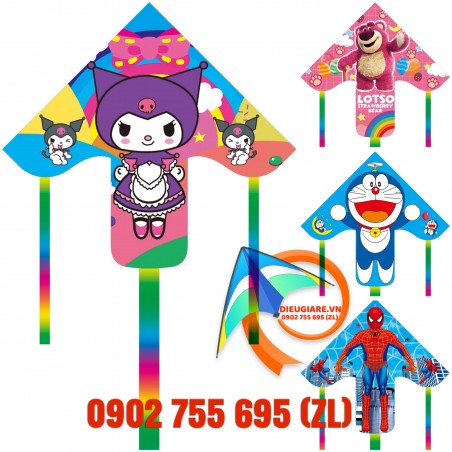ĐỒ CHƠI DIỀU CẦN CÂU KÍCH THƯỚC 75CM - DIỀU CẦN CÂU CHO BÉ 3D - DIỀU CẦN CÂU - DIỀU VẪY CÁNH - DIỀU CẦN CÂU MINI 3D
