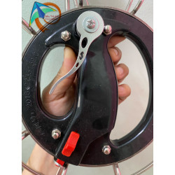 TAY QUAY INOX ĐƯỜNG KÍNH 25CM (CÓ KHOÁ THẮNG)