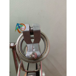 TAY QUAY INOX ĐƯỜNG KÍNH 25CM (CÓ KHOÁ THẮNG)
