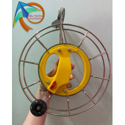 TAY QUAY INOX VÀNG ĐƯỜNG KÍNH 25CM