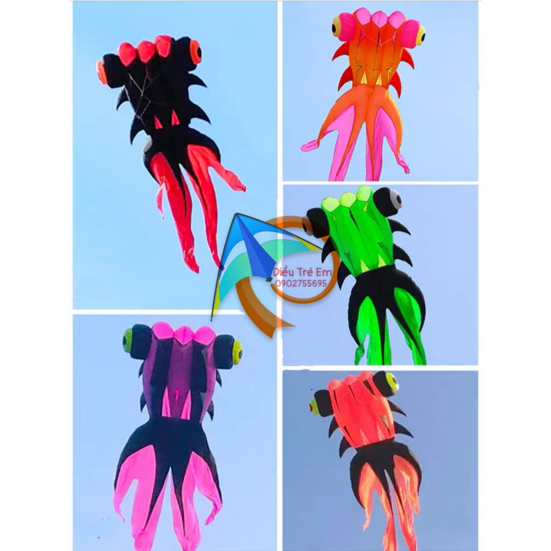 DIỀU KHÍ ĐỘNG HỌC - CÁ BA ĐUÔI 9 MÉT