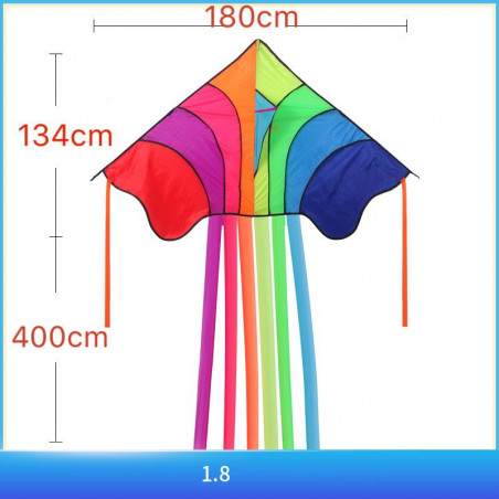 DIỀU DELTA CẦU VỒNG SÁNG SIZE KHỦNG