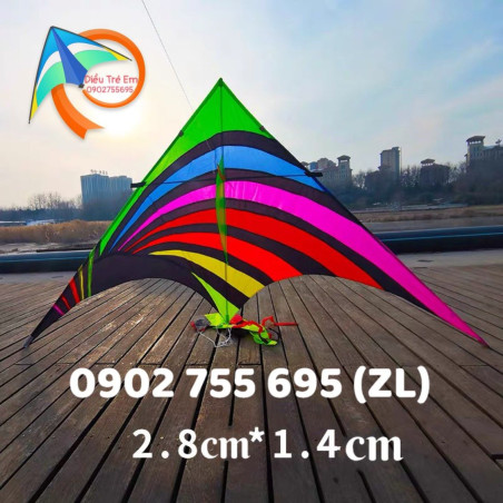 DIỀU DELTA CẦU VỒNG 2M8 RIPSTOP