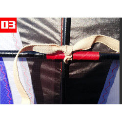 DIỀU DELTA PHỐI TRẮNG RIPSTOP